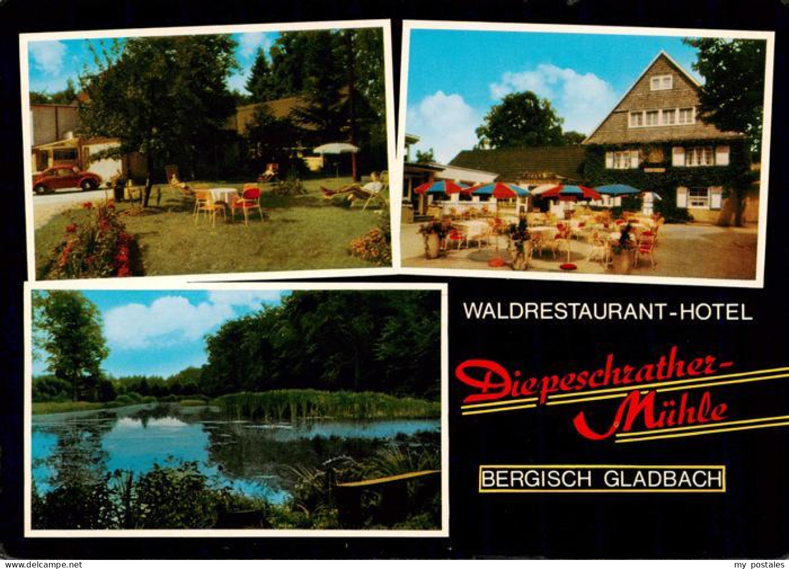 73883753 Bergisch-Gladbach Waldrestaurant Hotel Diepeschrather Muehle Partie Am  - Bergisch Gladbach