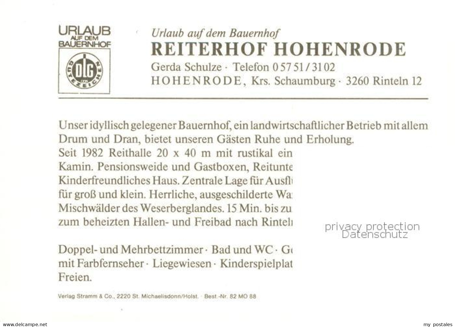 73849349 Hohenrode Rinteln Urlaub Auf Dem Bauernhof Reiterhof Hohenrode Rinteln - Rinteln