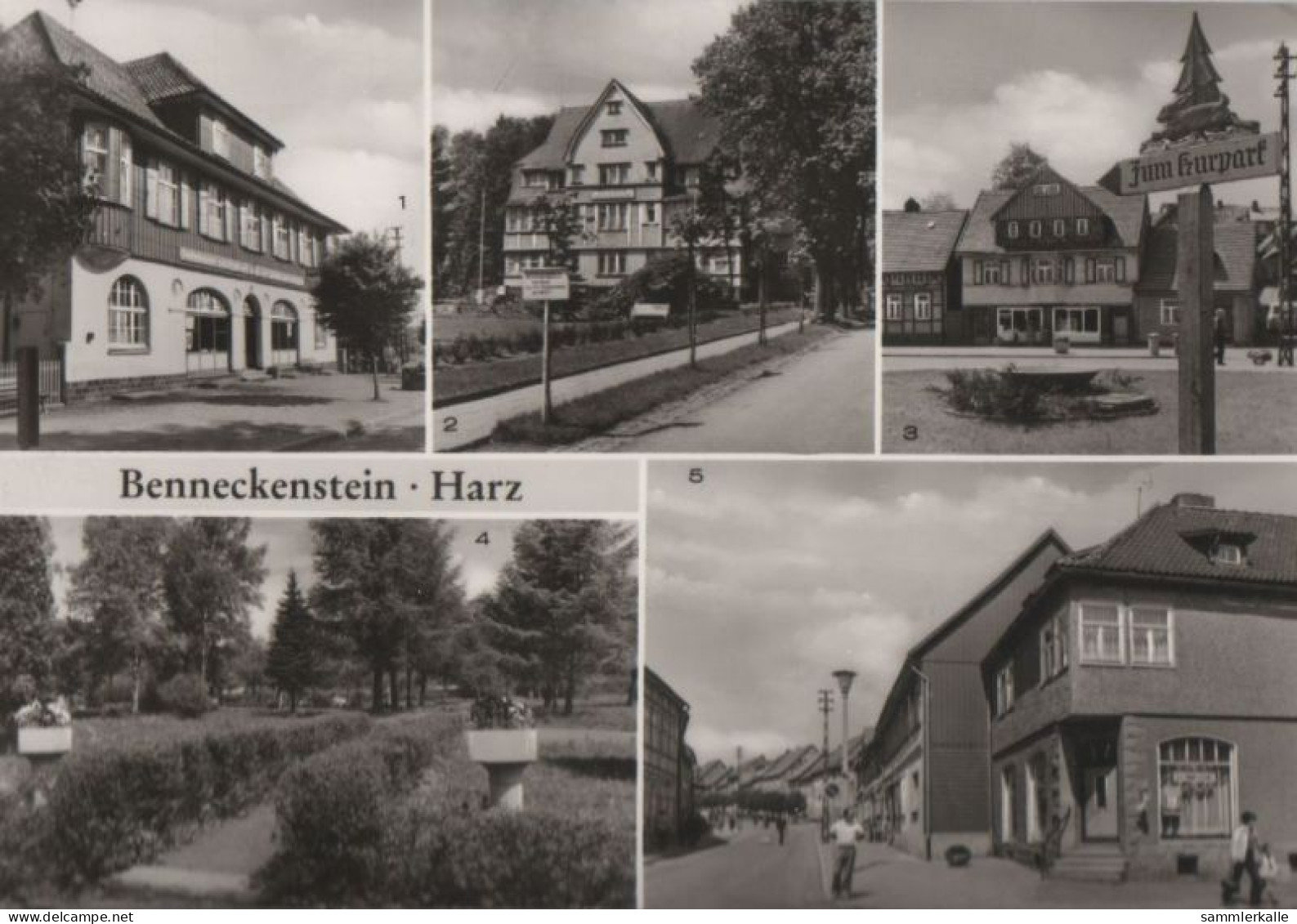 53226 - Benneckenstein - U.a. Kurpark - 1984 - Halberstadt