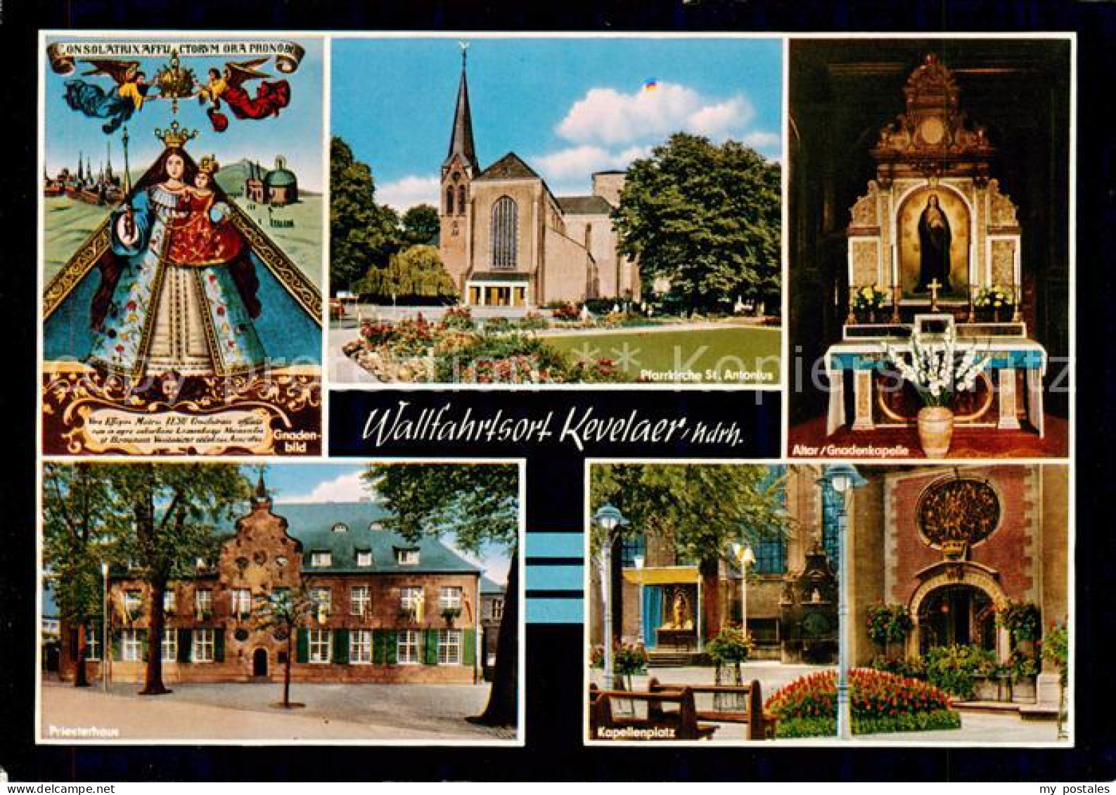 73815589 Kevelaer Gnadenbild Pfarrkirche St Antonius Altar Gnadenkapelle Prieste - Kevelaer