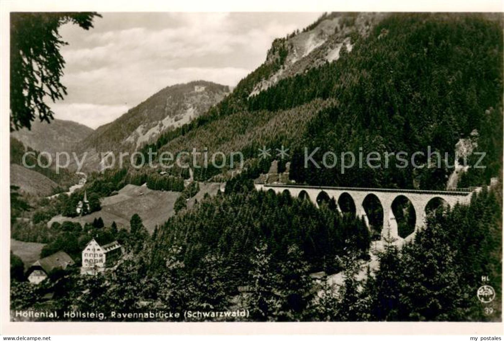 73778113 Hoellsteig Hoellental Mit Ravennaviadukt Hoellsteig - Hinterzarten