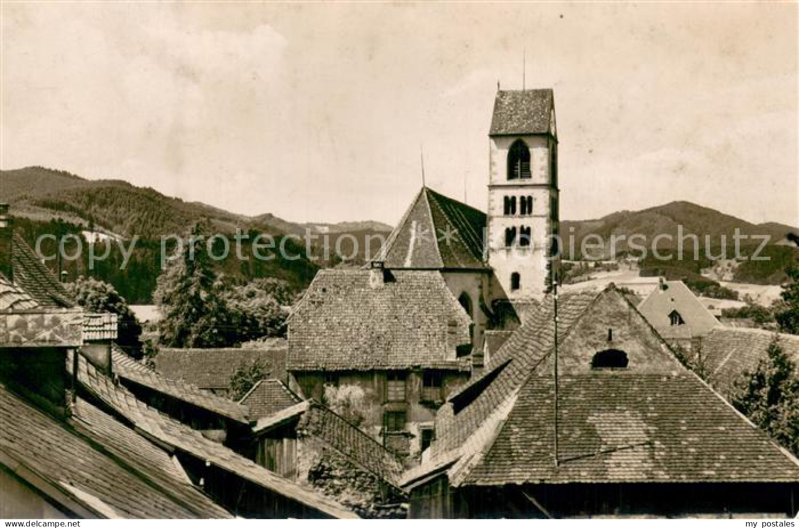 73778041 Kirchzarten Teilansicht Mit Kirche Kirchzarten - Kirchzarten