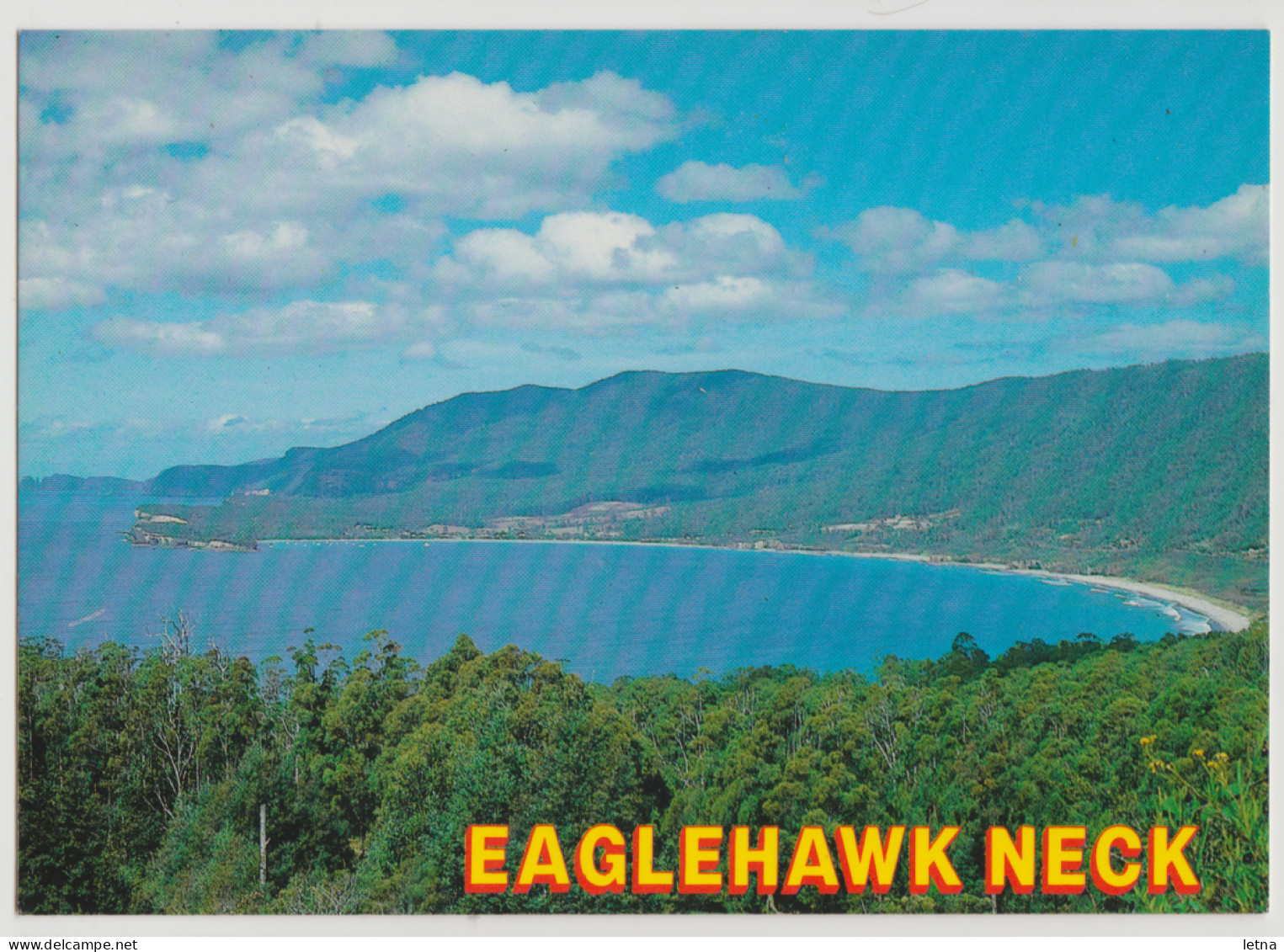 Australia TASMANIA TAS Pirates Bay Eaglehawk Neck TASMAN PENINSULA Colour Tech DS226K Postcard C1980s - Port Arthur