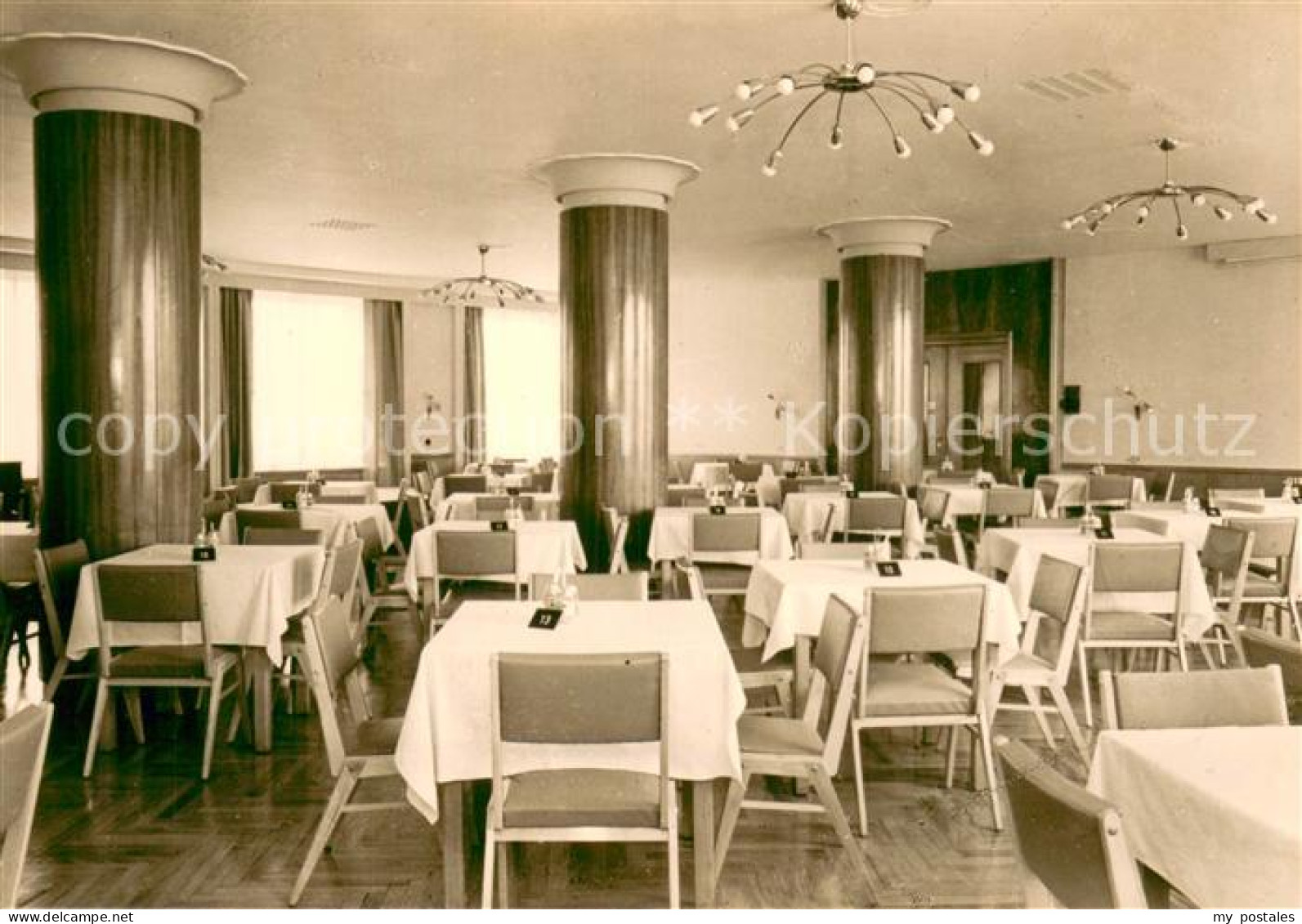 73721955 Altenberg Erzgebirge Sanatorium Raupennest Speisesaal Altenberg Erzgebi - Geising