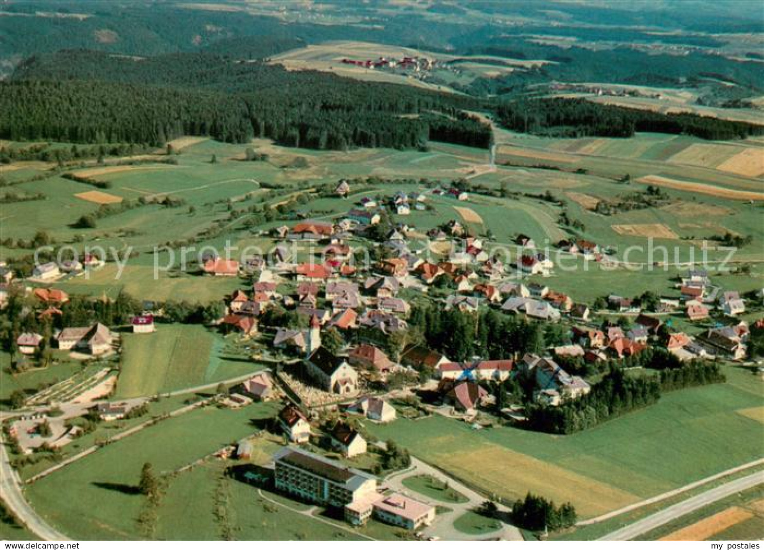 73721814 Hoechenschwand Fliegeraufnahme Hoechenschwand - Höchenschwand