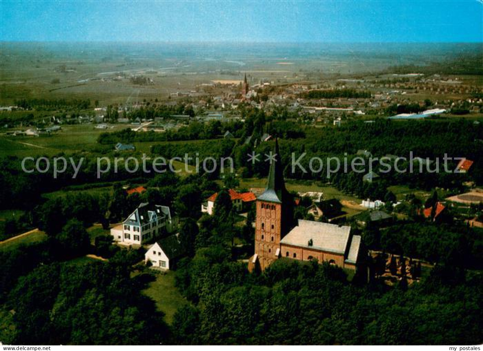 73721813 Hochelten Stiftskirche Und Kolleg Fliegeraufnahme Hochelten - Emmerich
