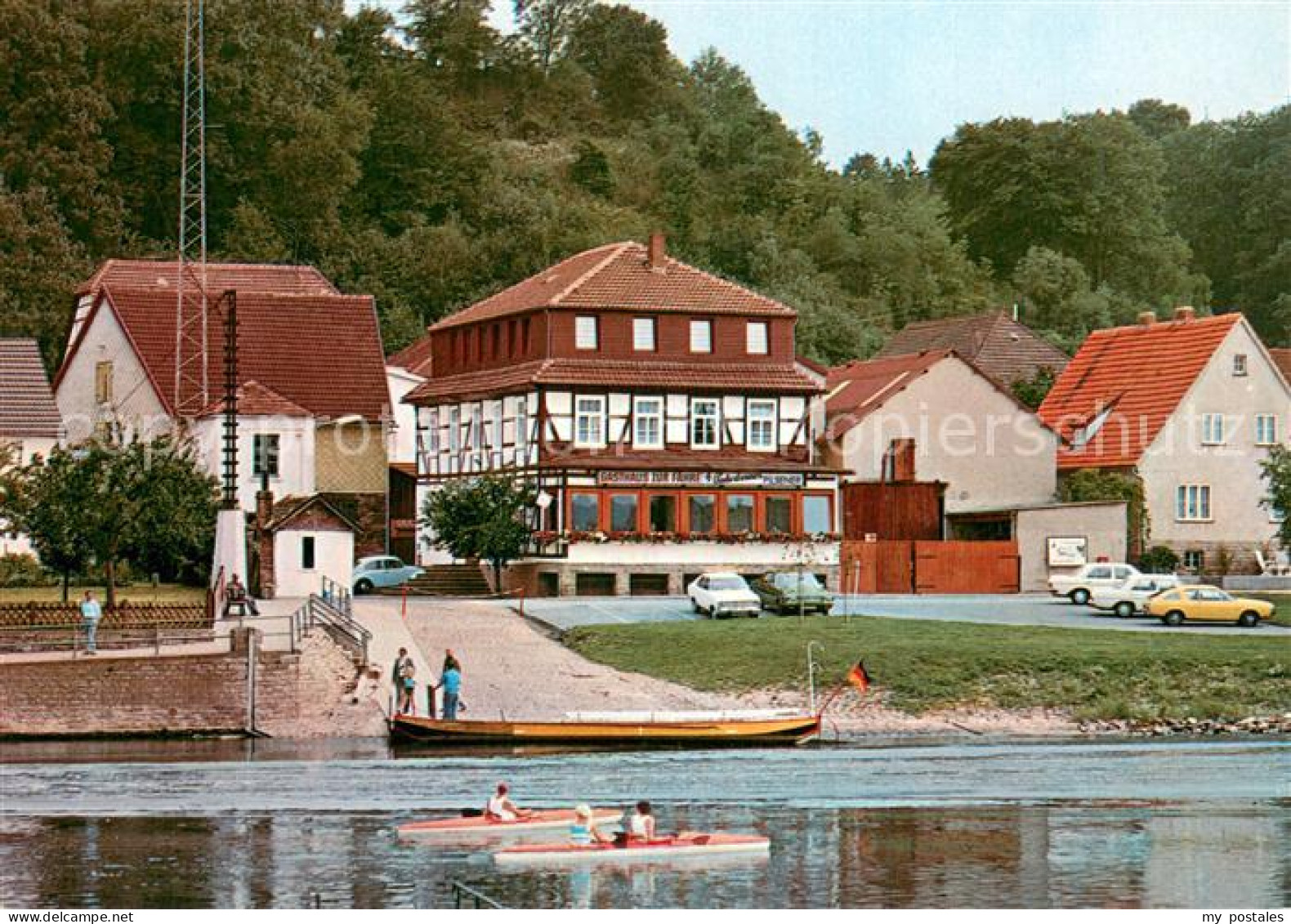 73721794 Herstelle Weser Gasthaus Zur Faehre Herstelle Weser - Beverungen