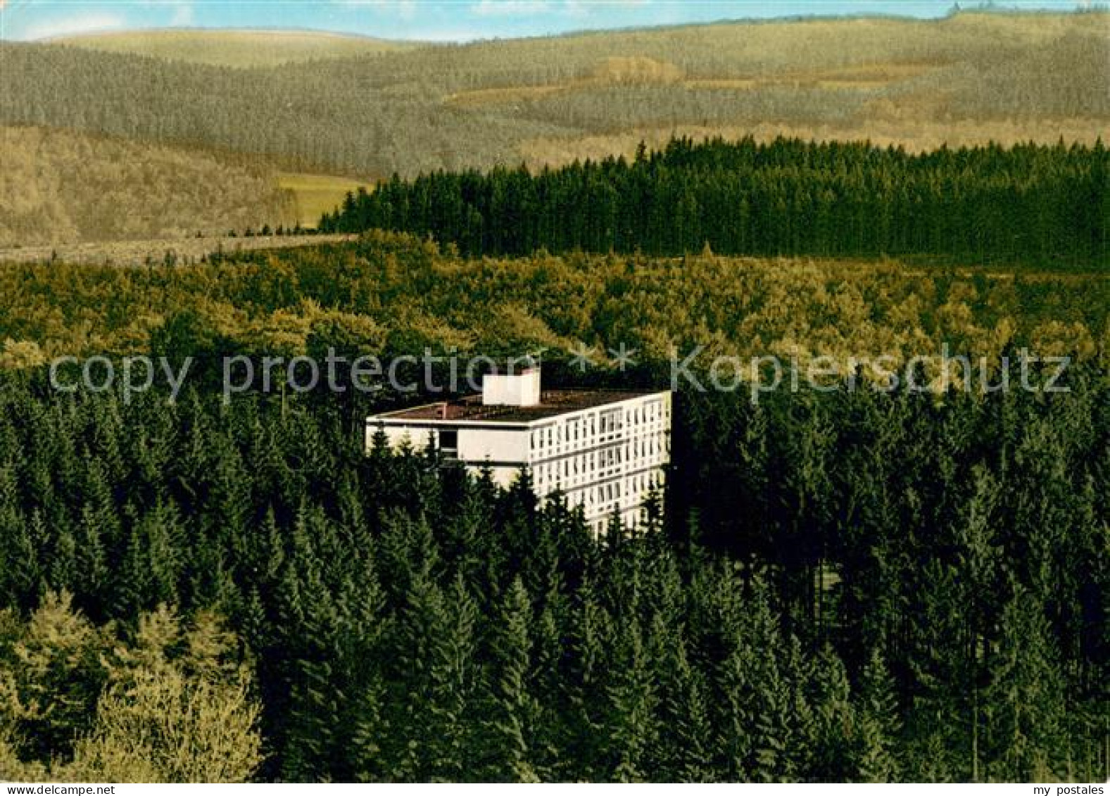 73721723 Hoheleye Sanatorium Auf Der Hoheleye Fliegeraufnahme Hoheleye - Winterberg