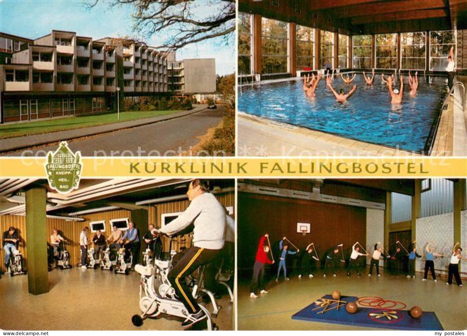 73721683 Fallingbostel Kurklinik Fallingbostel Hallenbad Fitness Und Gymnastikra - Fallingbostel