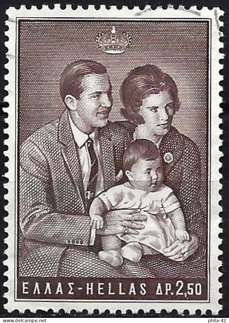 Greece 1966 - Mi 934 - YT 912 ( Royal Family ) - Gebraucht