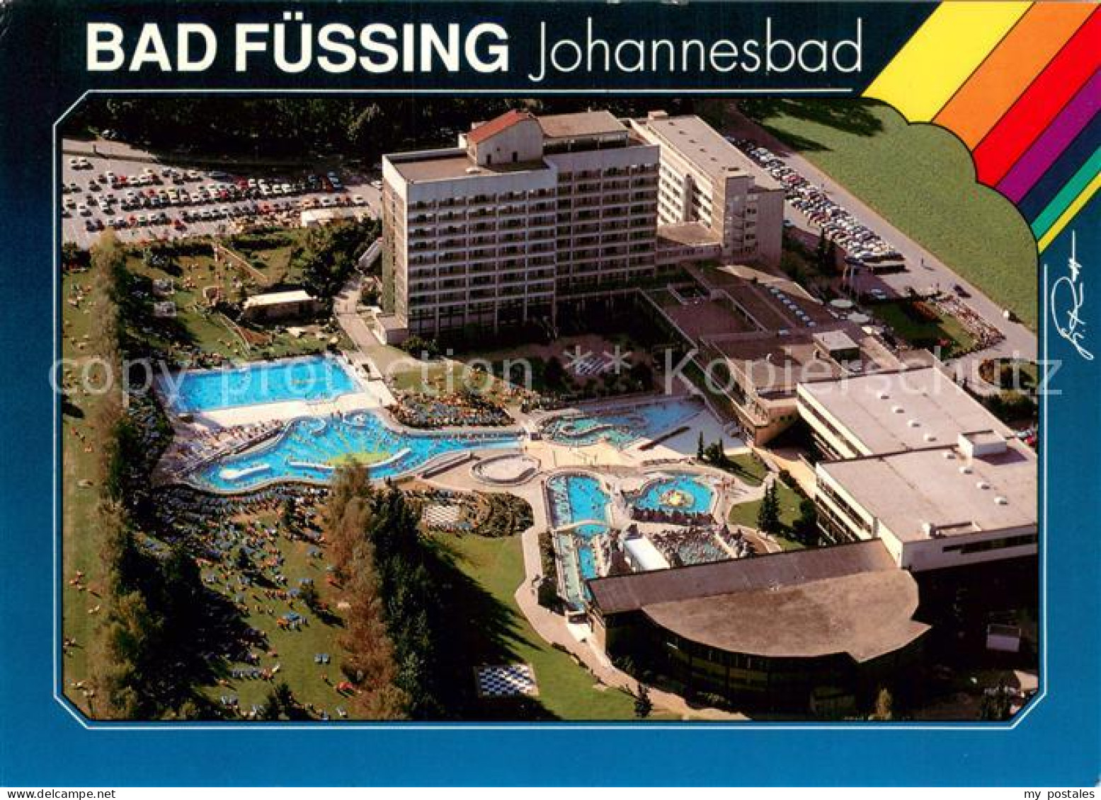 73721636 Bad Fuessing Johannesbad Fliegeraufnahme Bad Fuessing - Bad Fuessing