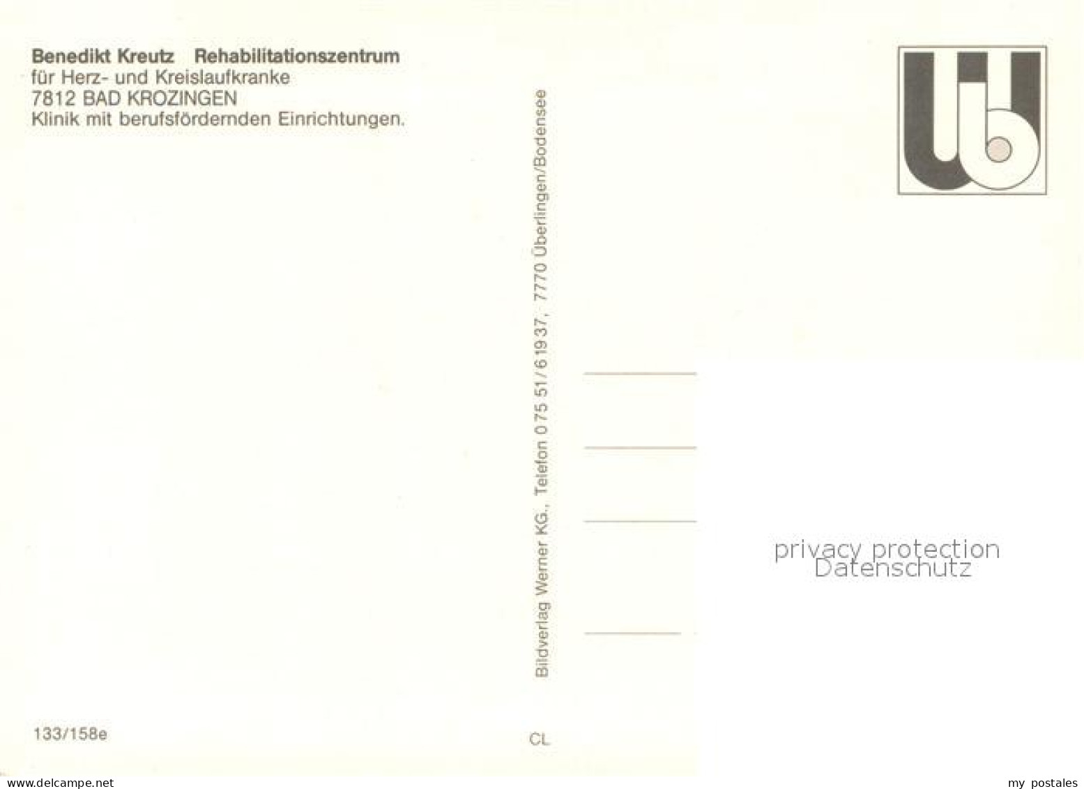 73721528 Bad Krozingen Benedikt Kreuz Rehazentrum Bad Krozingen - Bad Krozingen