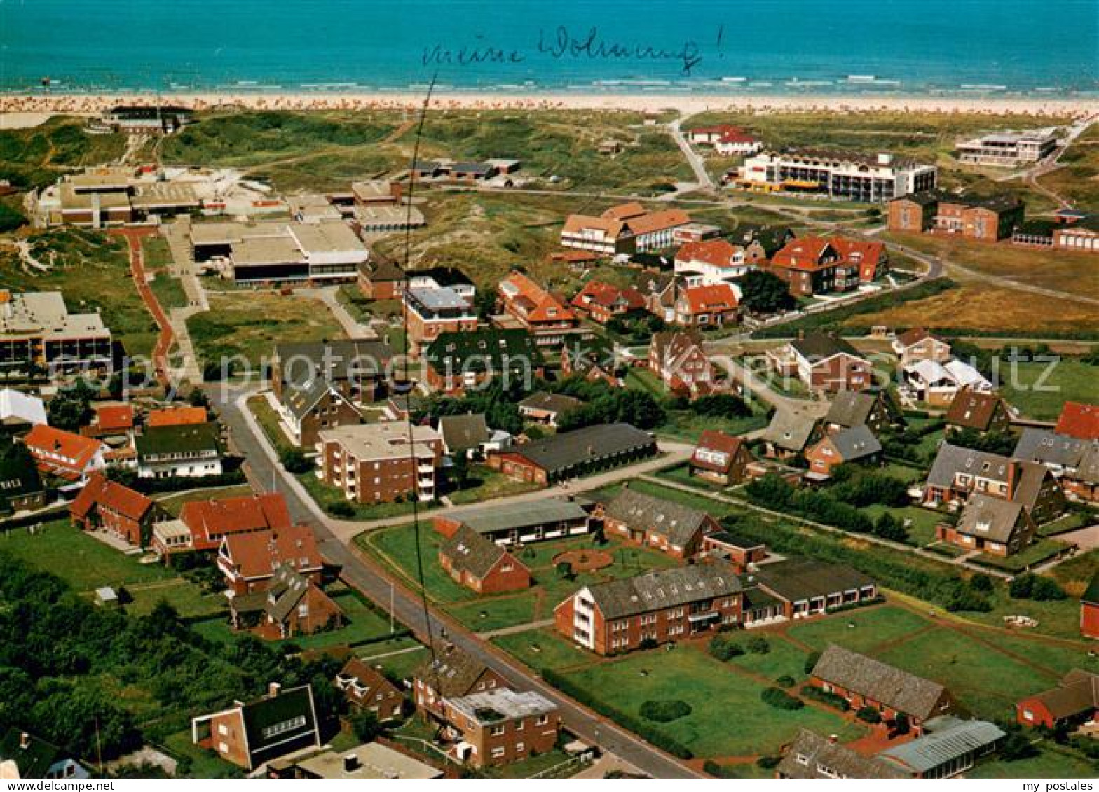 73721350 Langeoog Nordseebad Fliegeraufnahme Langeoog Nordseebad - Langeoog