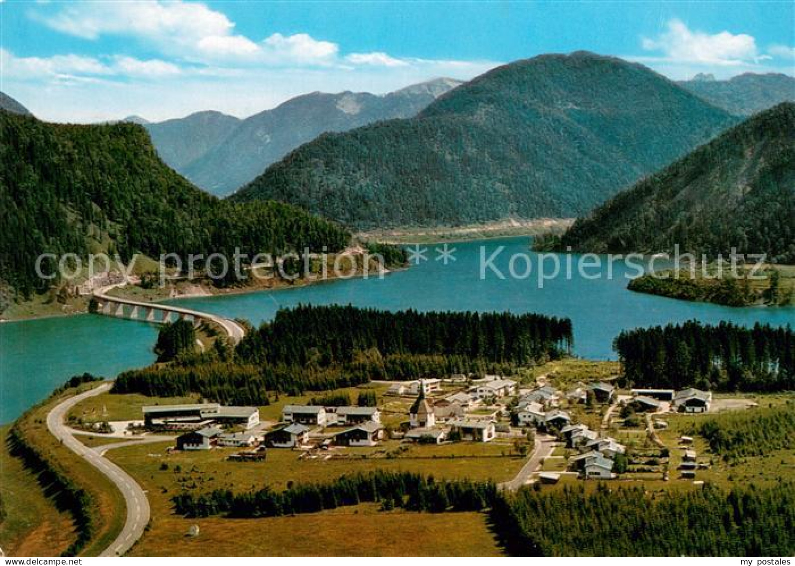 73702921 Fall Bad Toelz Sylvensteinstausee Bayerische Alpen Fall Bad Toelz - Lenggries