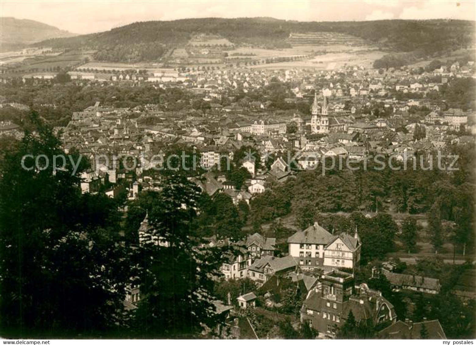 73702914 Meiningen Thueringen Panorama Blick Auf Die Stadt Meiningen Thueringen - Meiningen