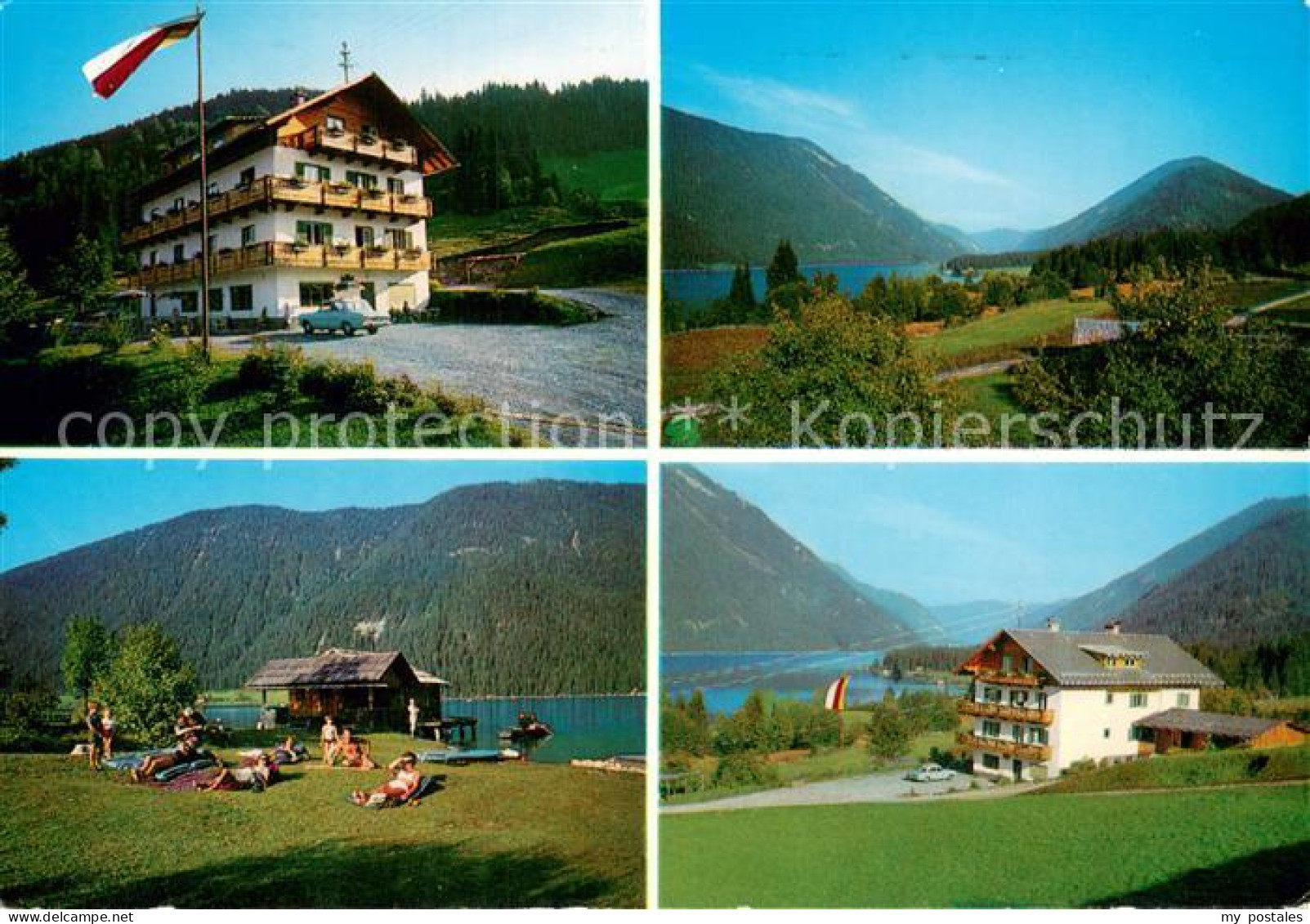 73702898 Naggl Weissensee Gasthof Pension Sonnenhof Panorama Weissensee Alpen Na - Weissensee