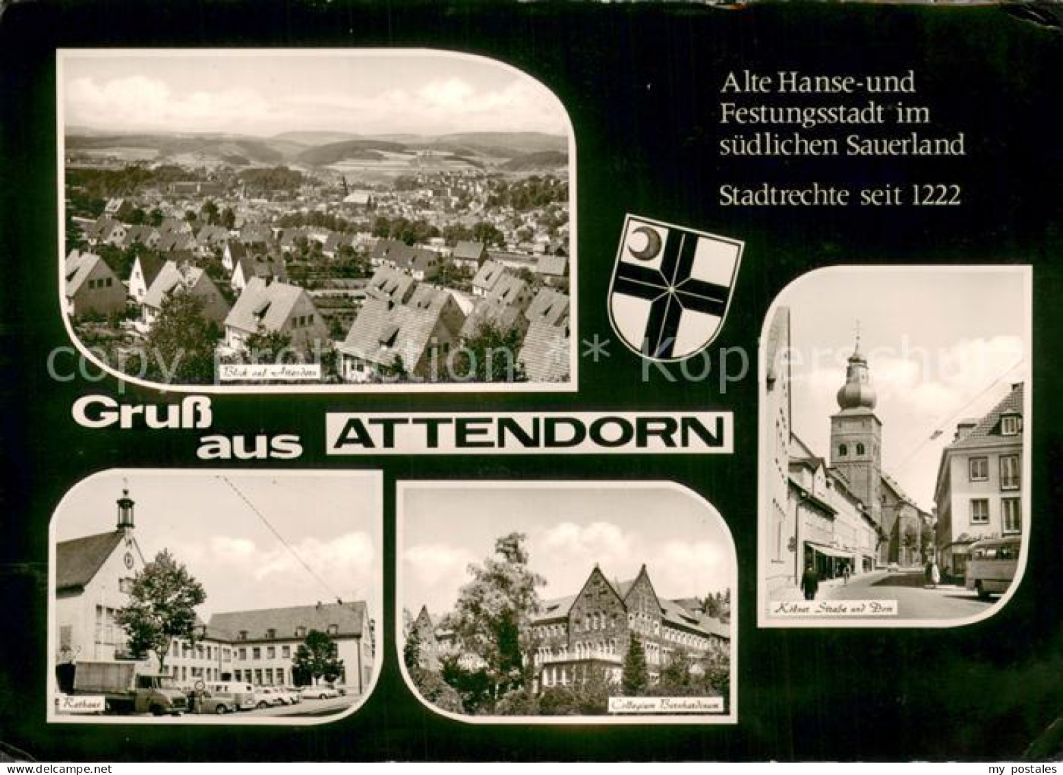 73702575 Attendorn Collegium Bernhardinum Koelner Strasse Mit Dom Attendorn - Attendorn