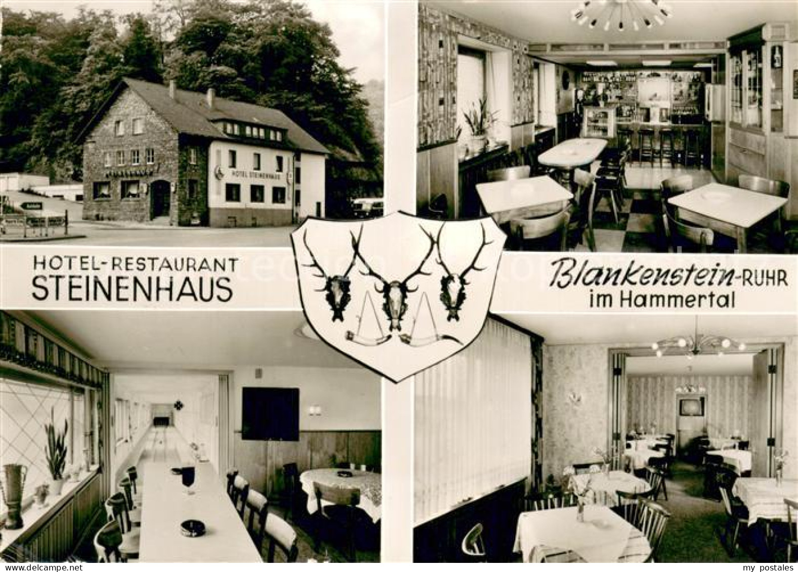 73702557 Blankenstein Ruhr Hotel-Restaurant Steinenhaus Innen Und Aussen Blanken - Hattingen