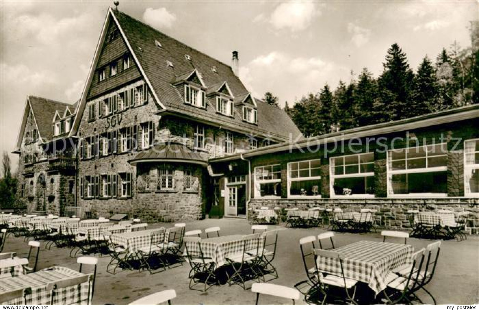 73702496 Dahle Altena Hotel-Restaurant Kohlberghaus Kaffeeterrassen Dahle Altena - Altena