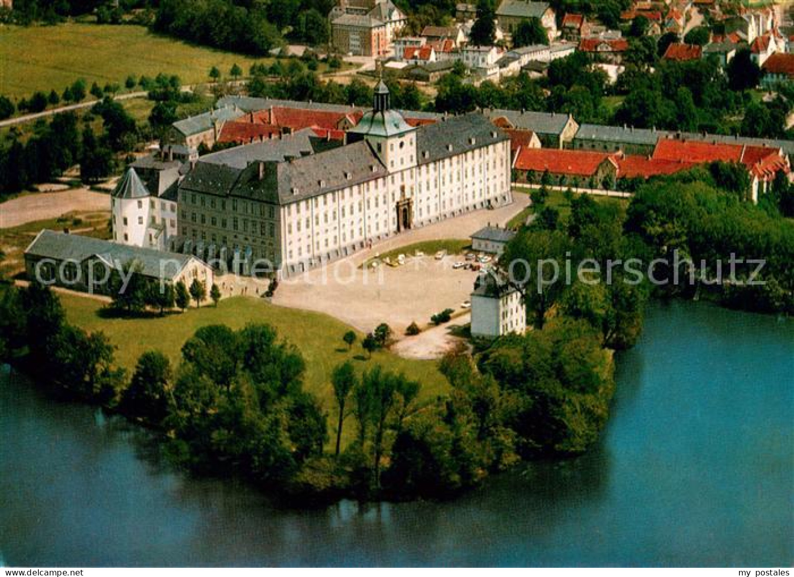 73685064 Schleswig Holstein Schloss Gottorp Mit Burgsee An Der Schlei Fliegerauf - Schleswig