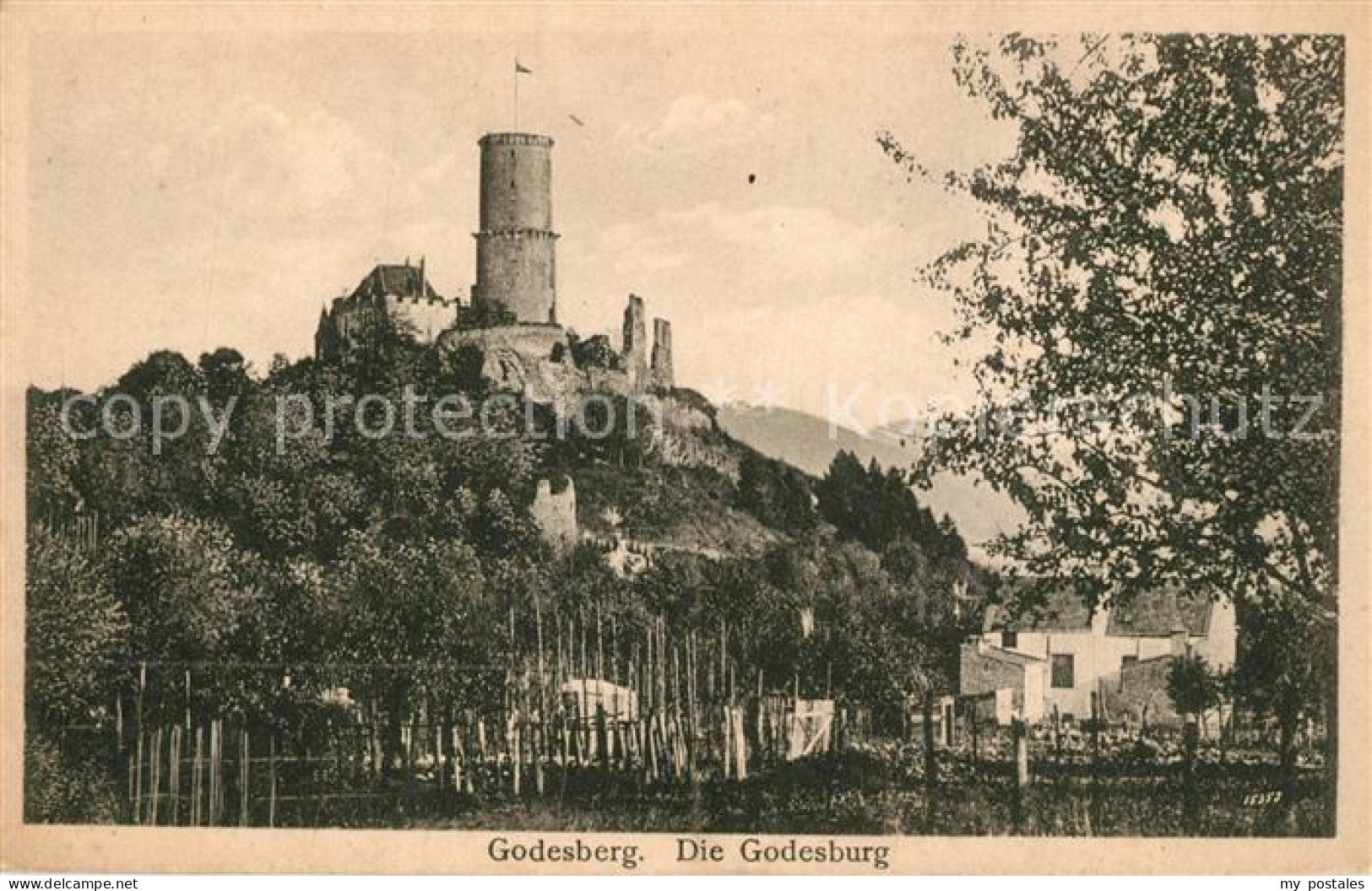 73576165 Bad Godesberg Blick Zur Godesburg Bad Godesberg - Bonn