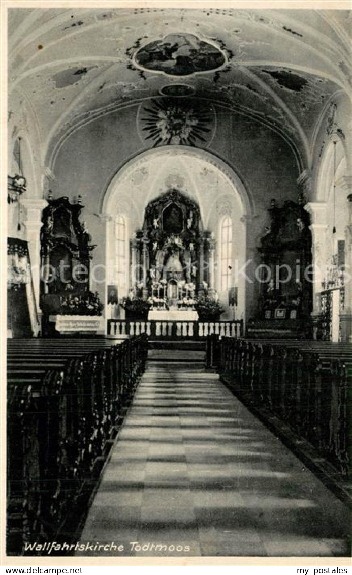 73576125 Todtmoos Wallfahrtskirche Inneres Todtmoos - Todtmoos