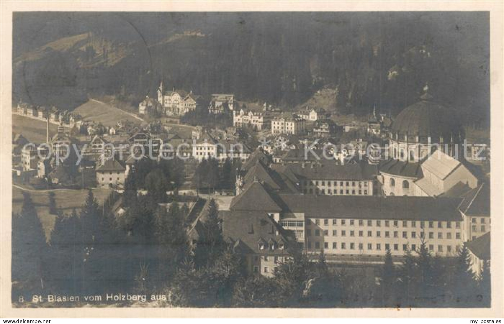 73576113 St Blasien Blick Vom Holzberg St Blasien - St. Blasien