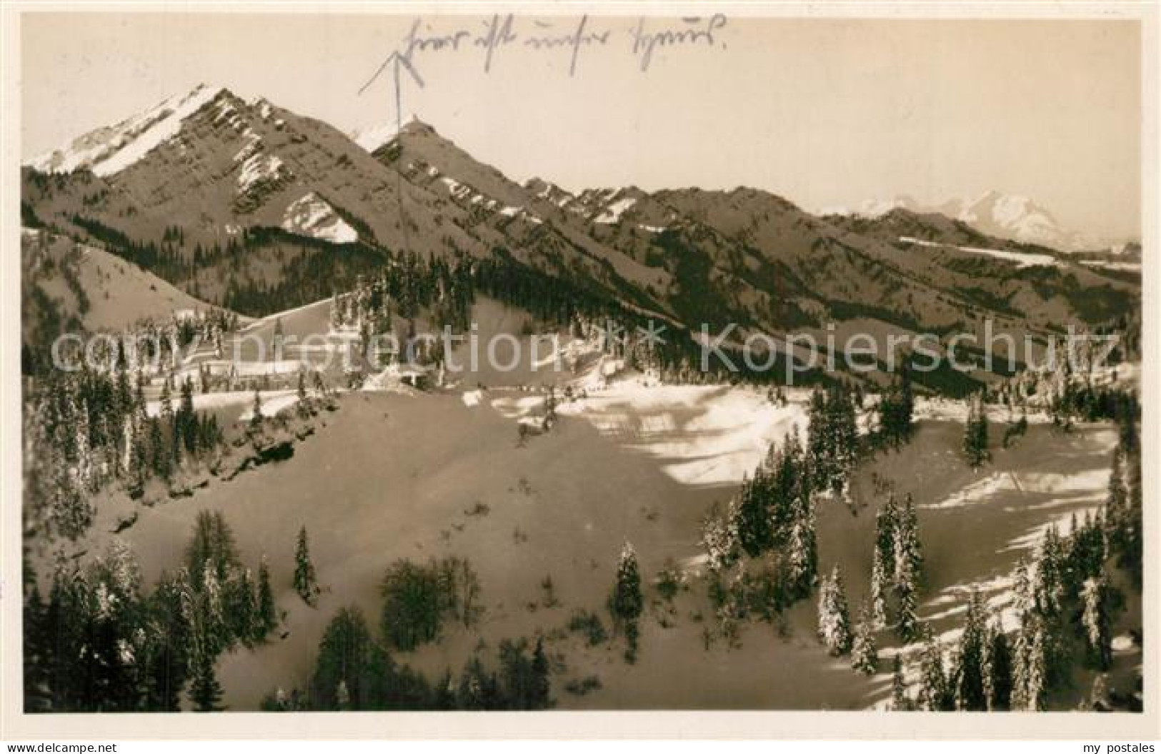 73575813 Immenstadt Allgaeu Panorama Blick Vom Immenstaedter Horn Auf Kemptener  - Immenstadt