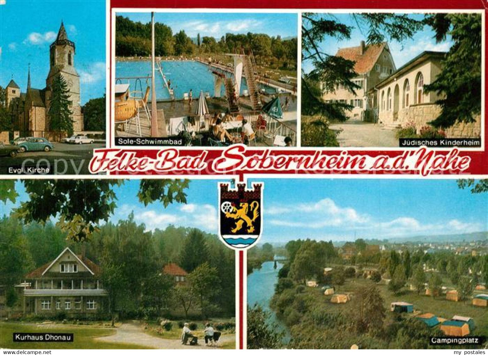 73575777 Bad Sobernheim Felke-Bad Kurhaus Dhonau Camping Freibad J?disches Kinde - Bad Sobernheim