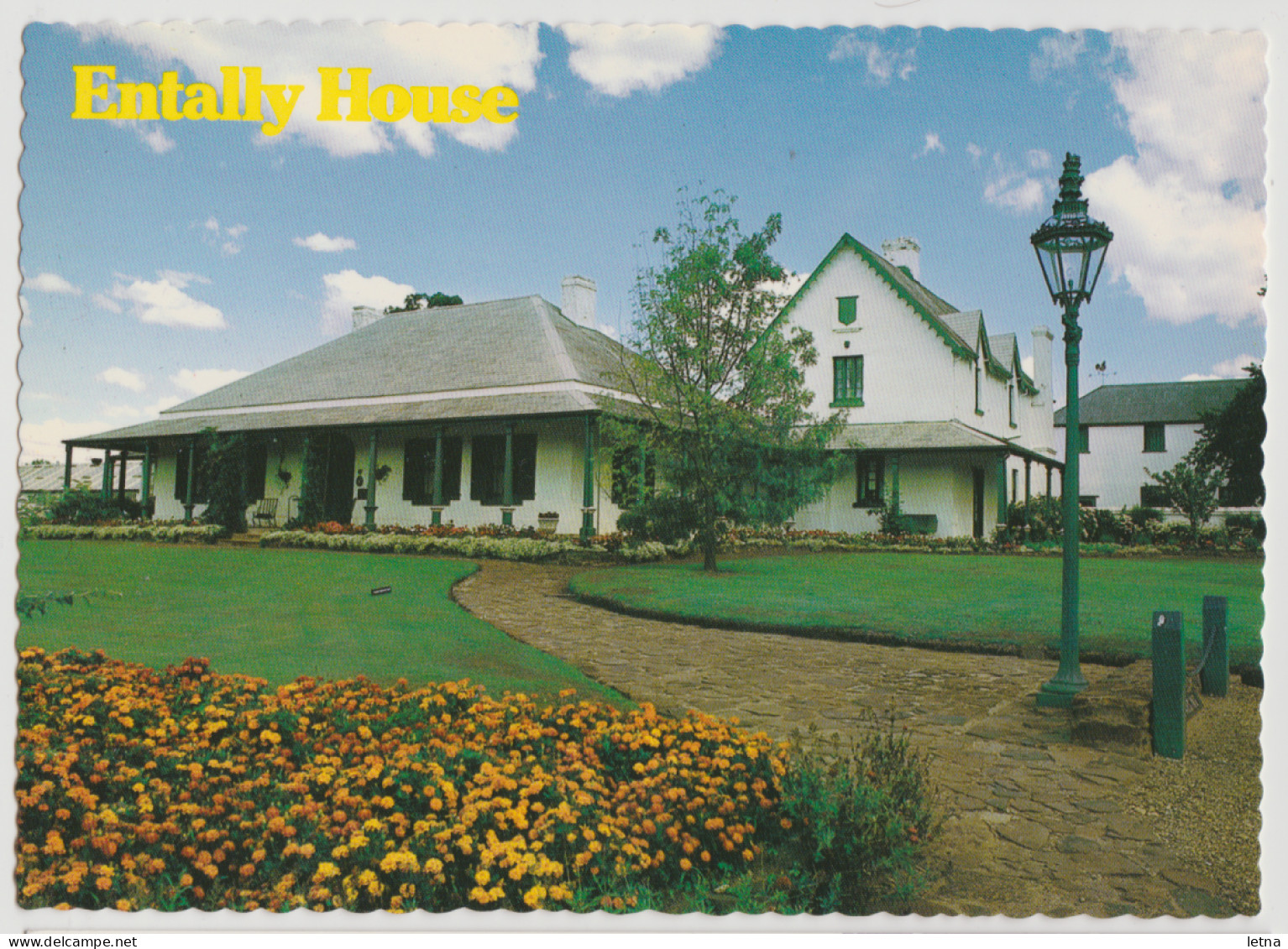 Australia TASMANIA TAS Historic Entally House HADSPEN Douglas DS296 Postcard C1970s - Andere & Zonder Classificatie