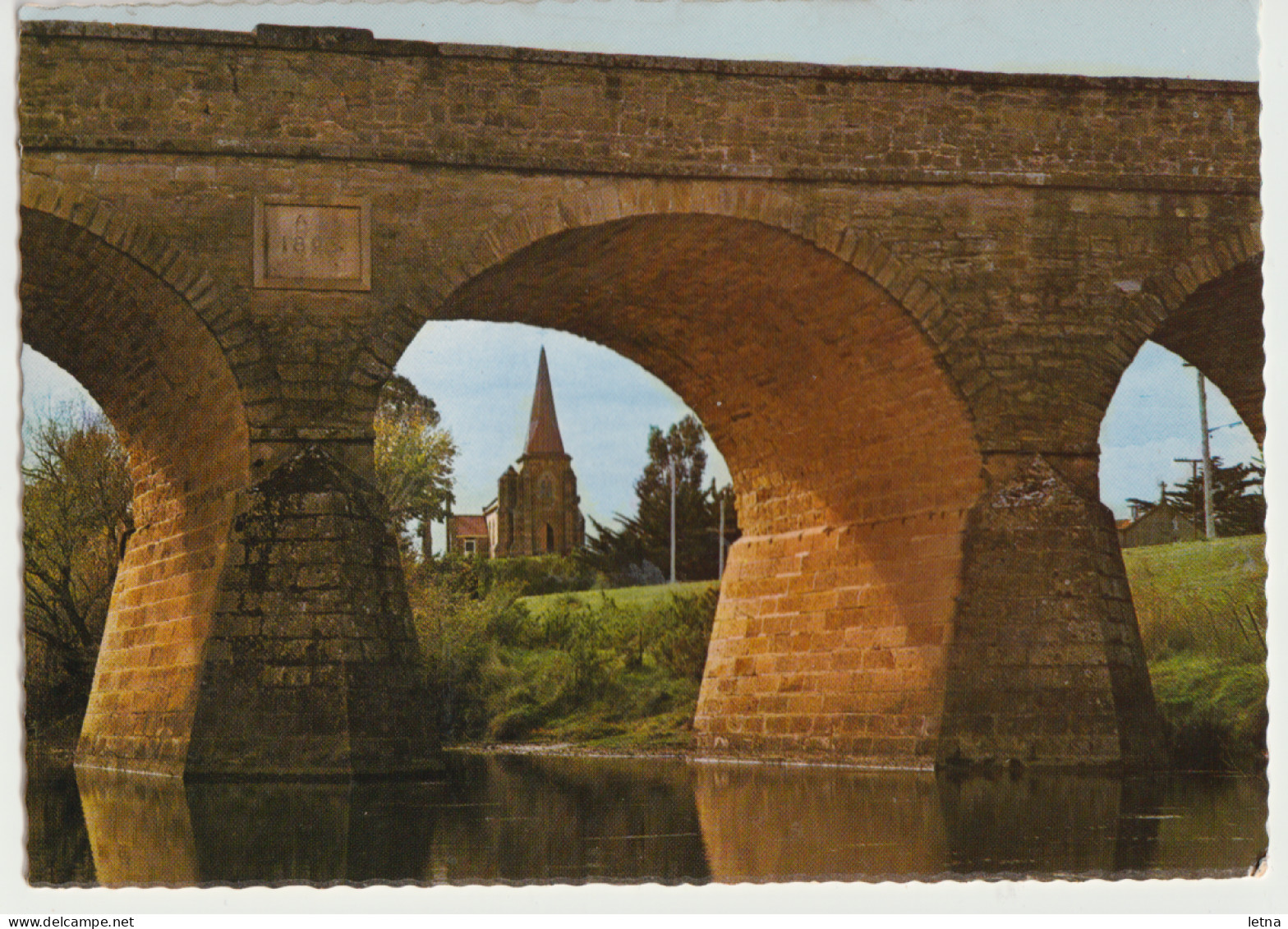 Australia TASMANIA TAS Historic Bridge Coal River RICHMOND Douglas DS313 C1970s Postcard 2 - Other & Unclassified