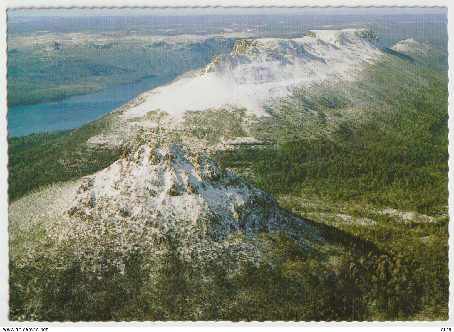 Australia TASMANIA TAS Mts Olympus & Byron LAKE ST CLAIR Douglas DS333 Postcard C1970s - Other & Unclassified