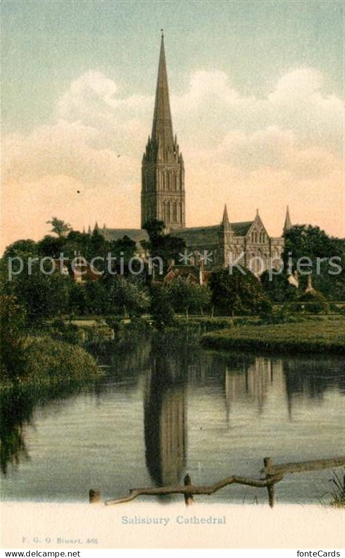 43104506 Salisbury Wiltshire Cathedral Salisbury - Andere & Zonder Classificatie