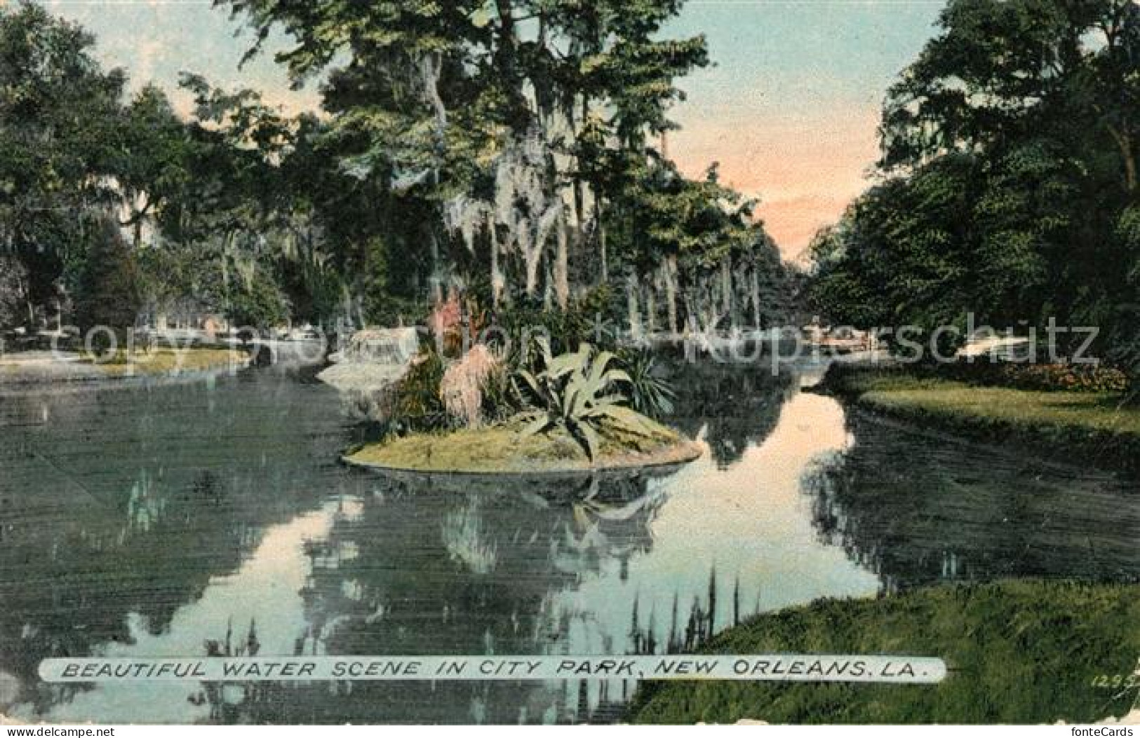 43099703 New_Orleans_Louisiana Water Scene In City Park - Altri & Non Classificati