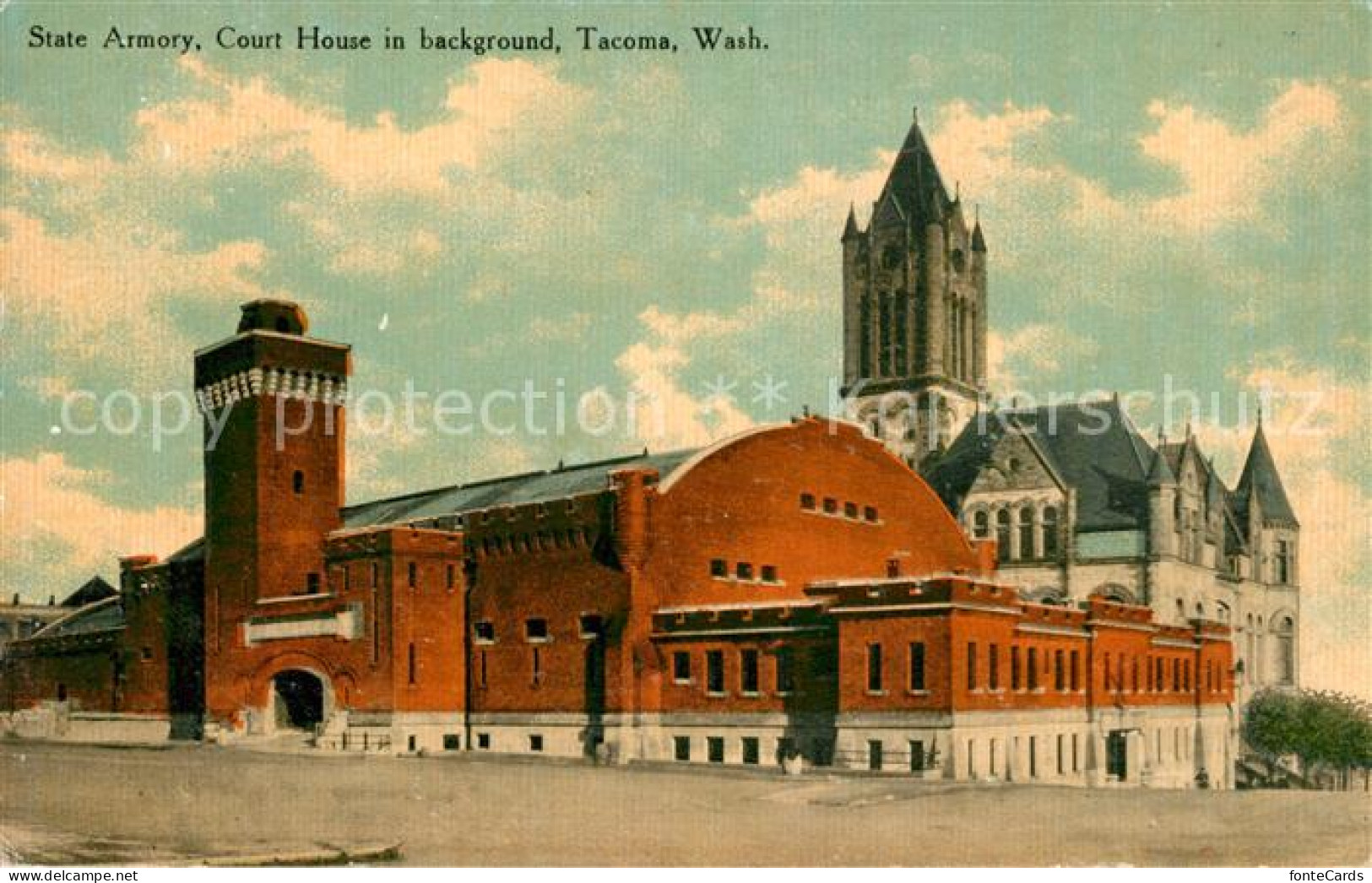 43099694 Tacoma State Armory Court House - Andere & Zonder Classificatie