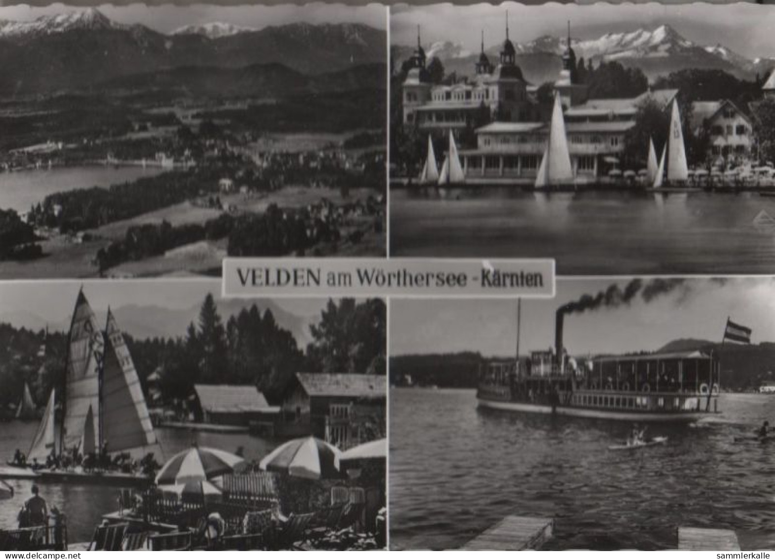 51362 - Österreich - Velden - Mit 4 Bildern - Ca. 1965 - Velden