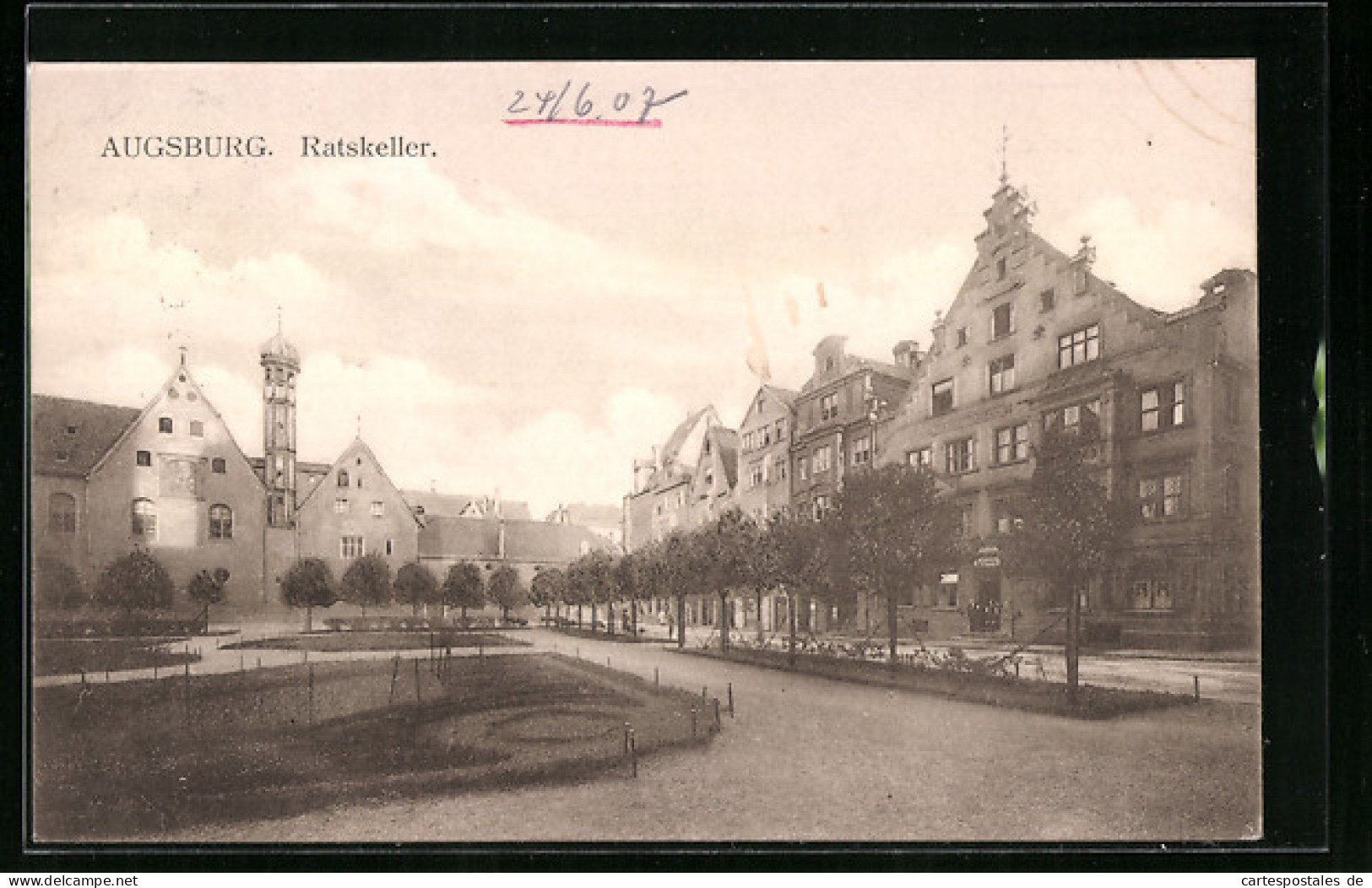 AK Augsburg, Ratskeller  - Augsburg