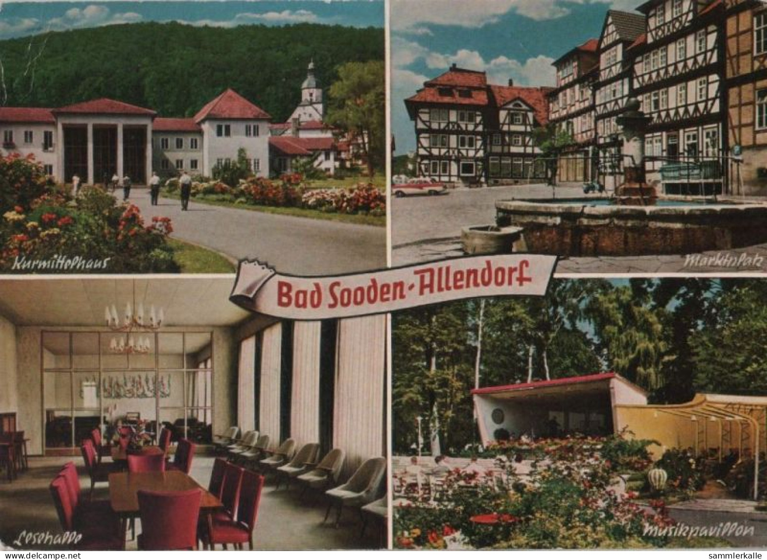 99165 - Bad Sooden-Allendorf - U.a. Lesehalle - 1966 - Bad Sooden-Allendorf