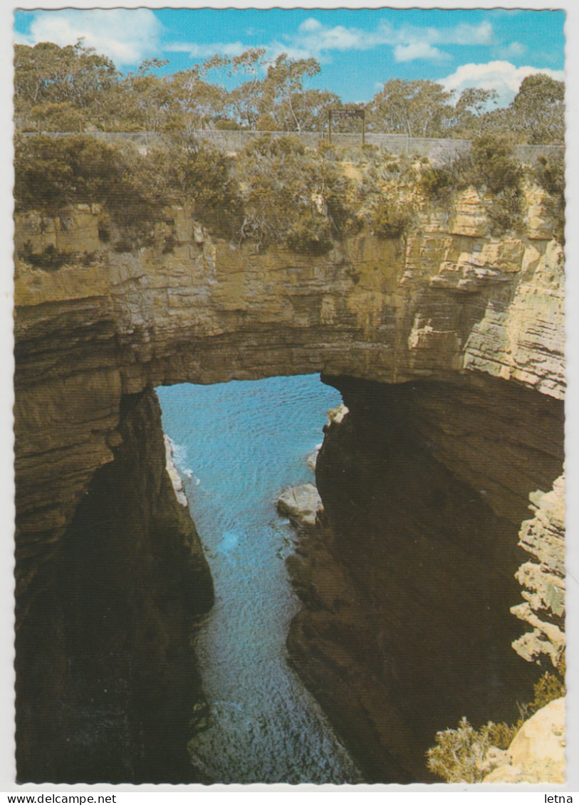 Australia TASMANIA TAS Tasmans Arch EAGLEHAWK NECK Douglas DS346 C1970s Postcard 1 - Port Arthur