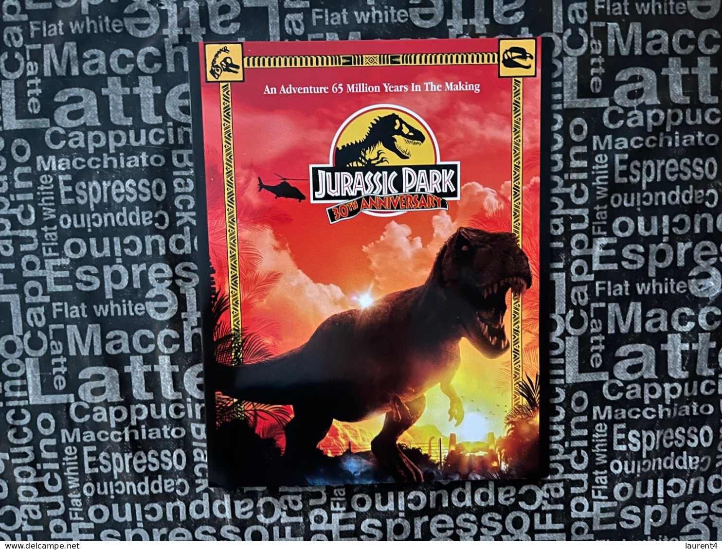 (folder 17-3-2024) Australia Post - Jurassic Park 30th Anni. - Presentation Pack (no Stamps - With Sticker) + 1 Cover - Presentation Packs