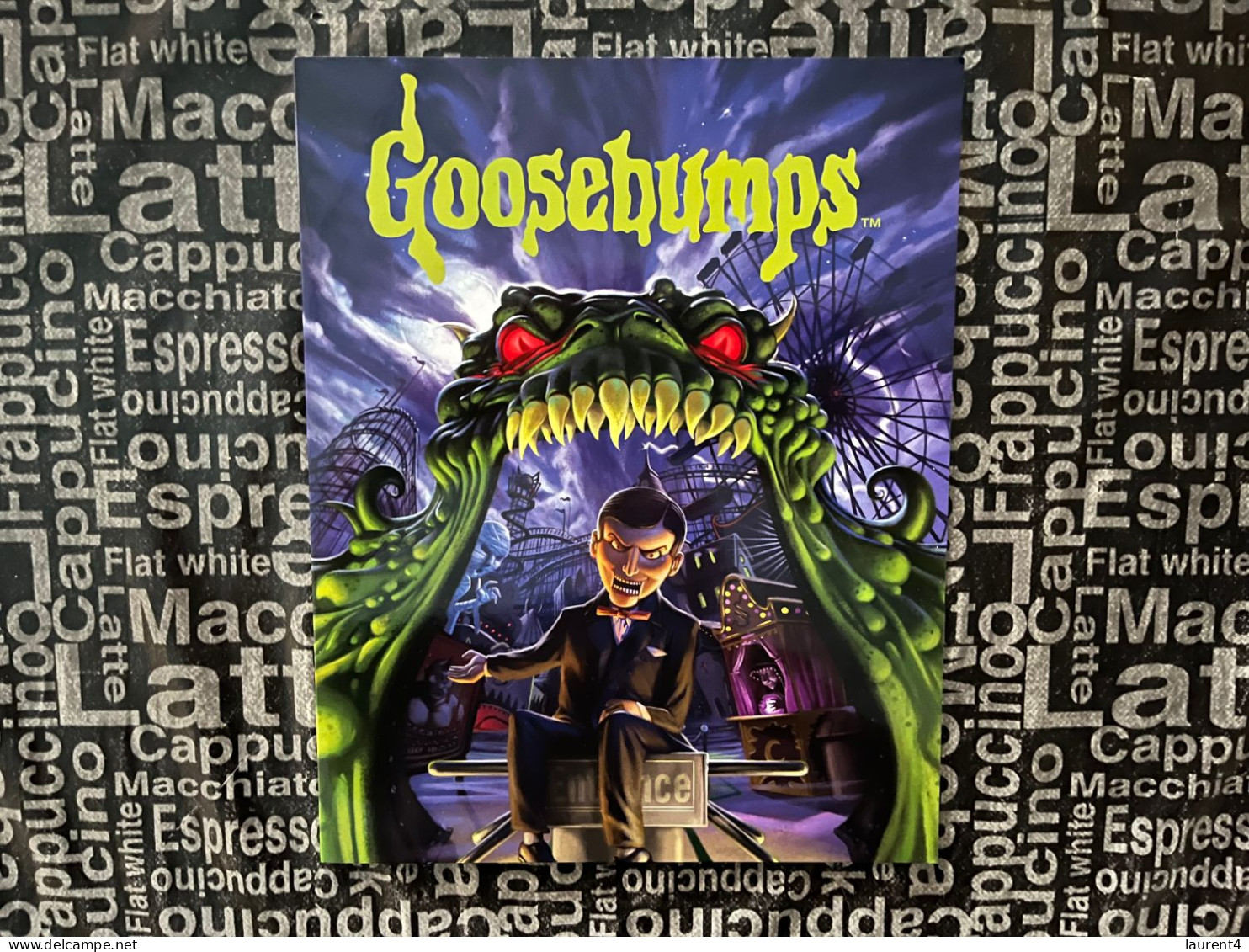 (folder 17-3-2024) Australia Post - Goosebumps - Presentation Pack (no Stamps - With Sticker) + 1 Cover - Presentation Packs