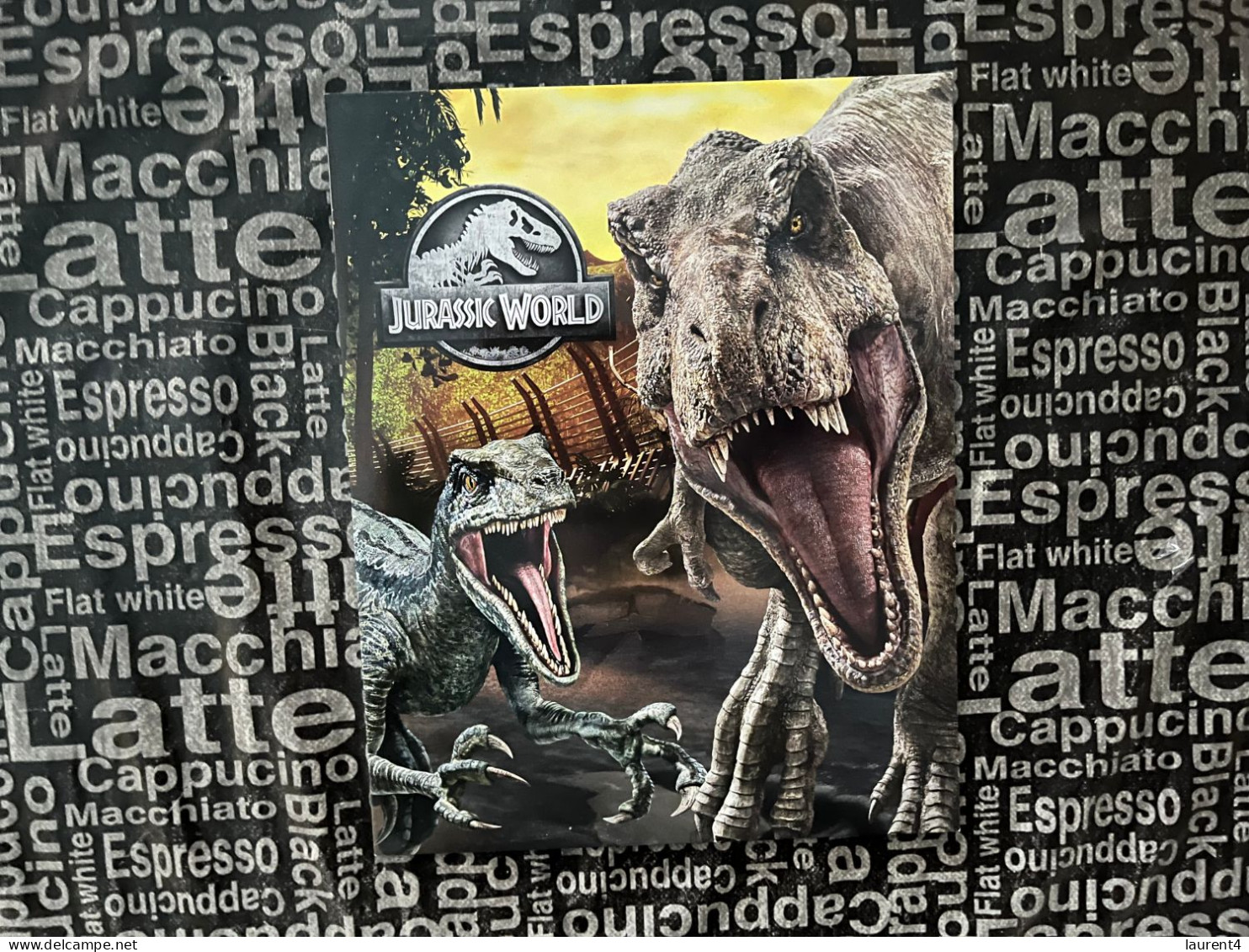 (folder 17-3-2024) Australia Post - Jurassic World . - Presentation Pack (no Stamps) + 1 Cover - Presentation Packs