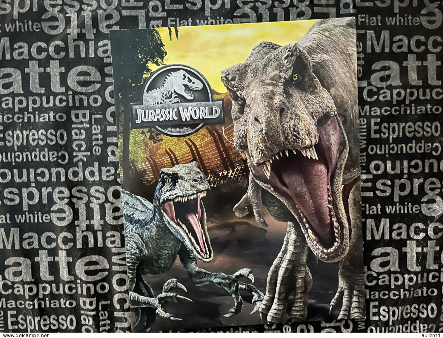 (folder 17-3-2024) Australia Post - Jurassic World . - Presentation Pack (no Stamps) + 1 Cover - Presentation Packs