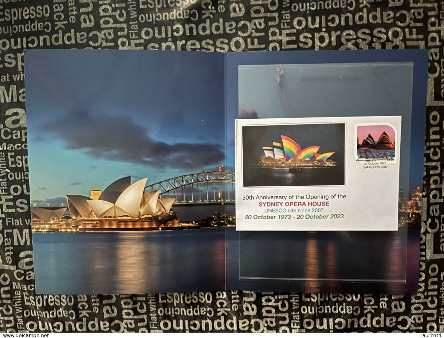 (folder 17-3-2024) Australia Post - Sydney Opera House 50 Years - Presentation Pack (no Stamps) + 1 Cover - Presentation Packs