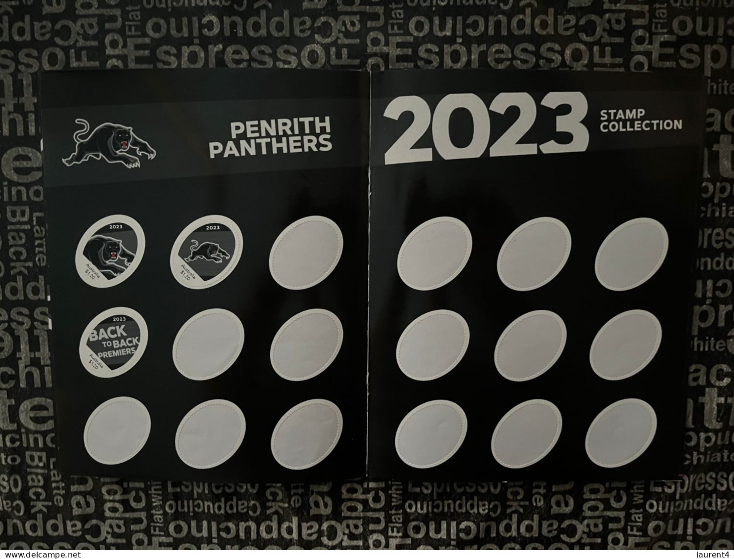 (folder 17-3-2024) Australia Post - Football Penrith Panthers - Presentation Pack (3 Mint Stamps) + 1 Cover - Presentation Packs