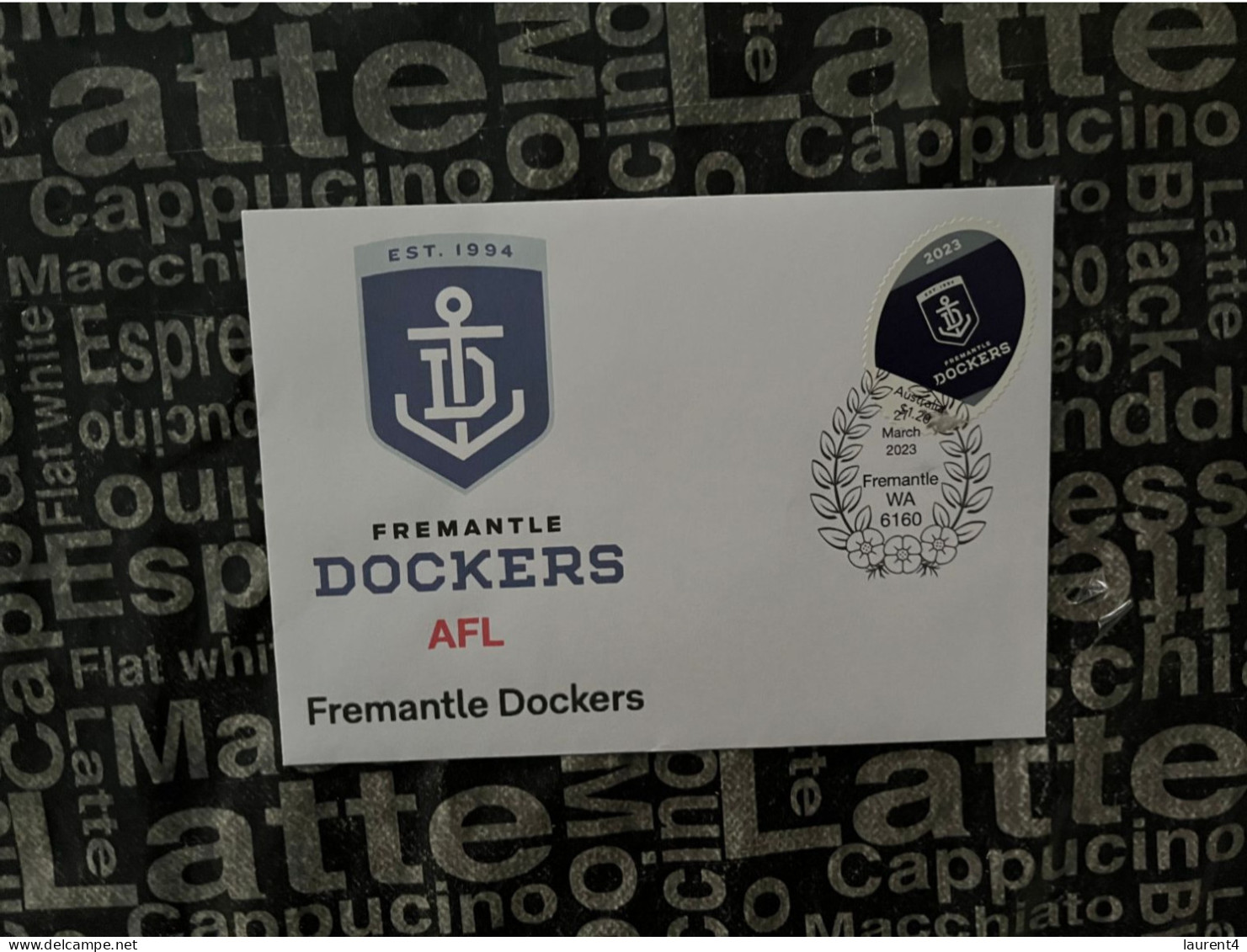 (folder 17-3-2024) Australia Post - Football Fremantles Dockers - Presentation Pack (3 Mint Stamps) + 1 Cover - Presentation Packs