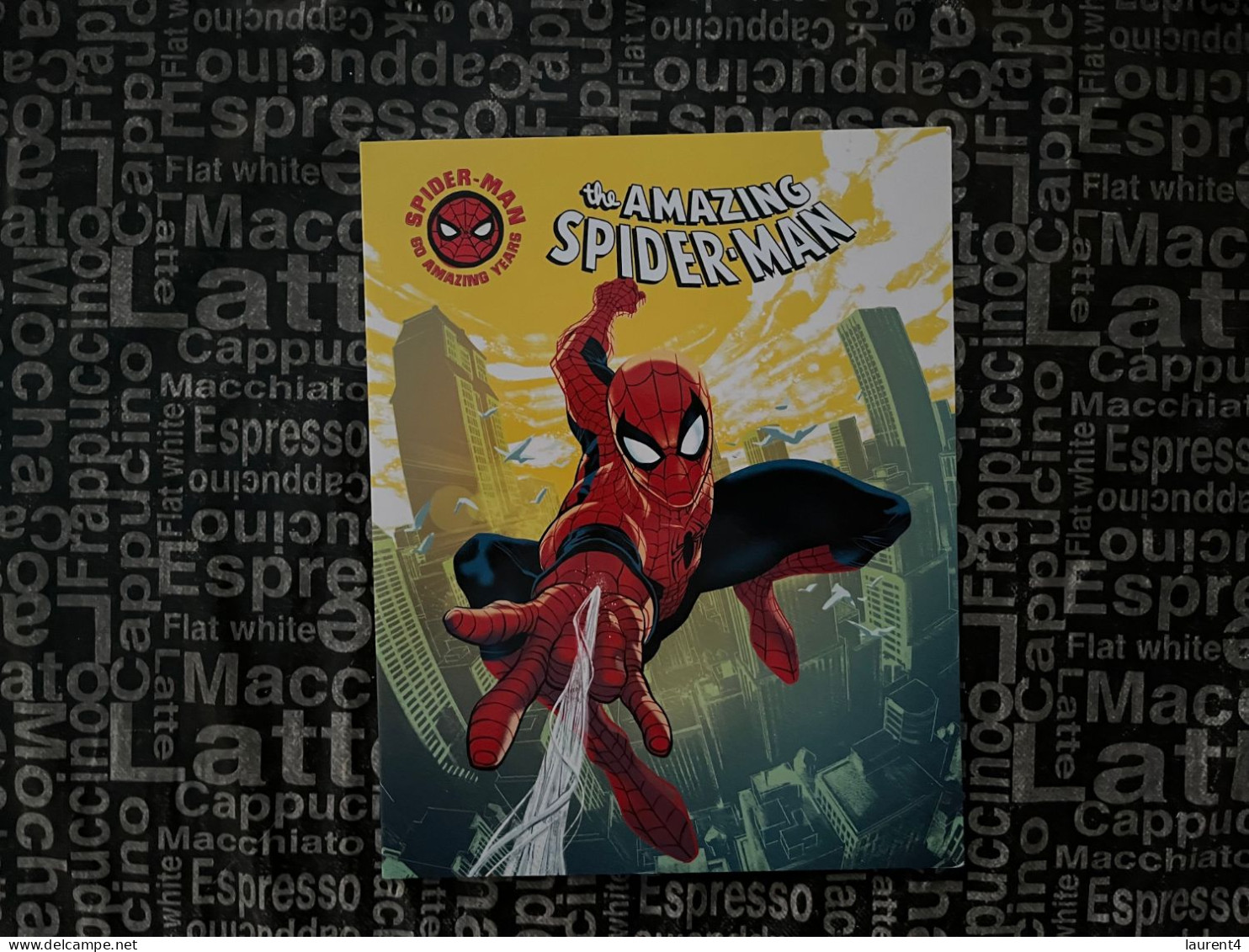 (folder 17-3-2024) Australia Post - Amazing Spiderman  - Presentation Pack (no Stamps - With Stickers) + 1 Cover - Presentation Packs
