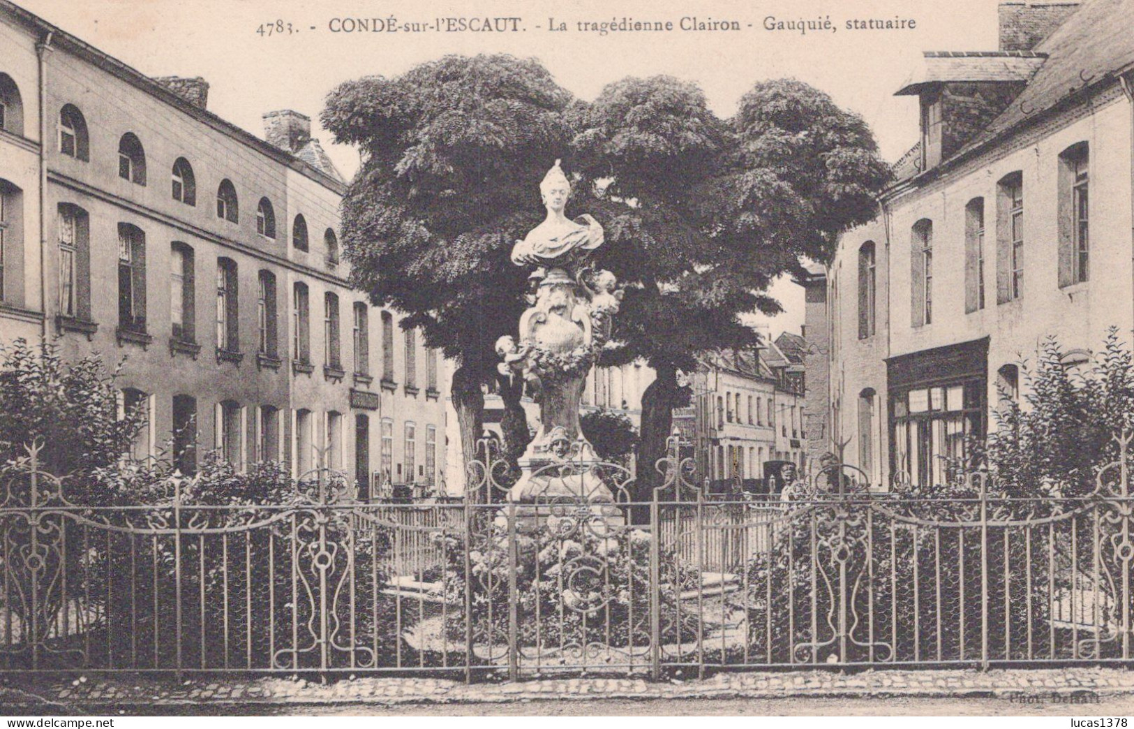 59 / CONDE SUR L ESCAUT / LA TRAGEDIENNE CLAIRON - Conde Sur Escaut