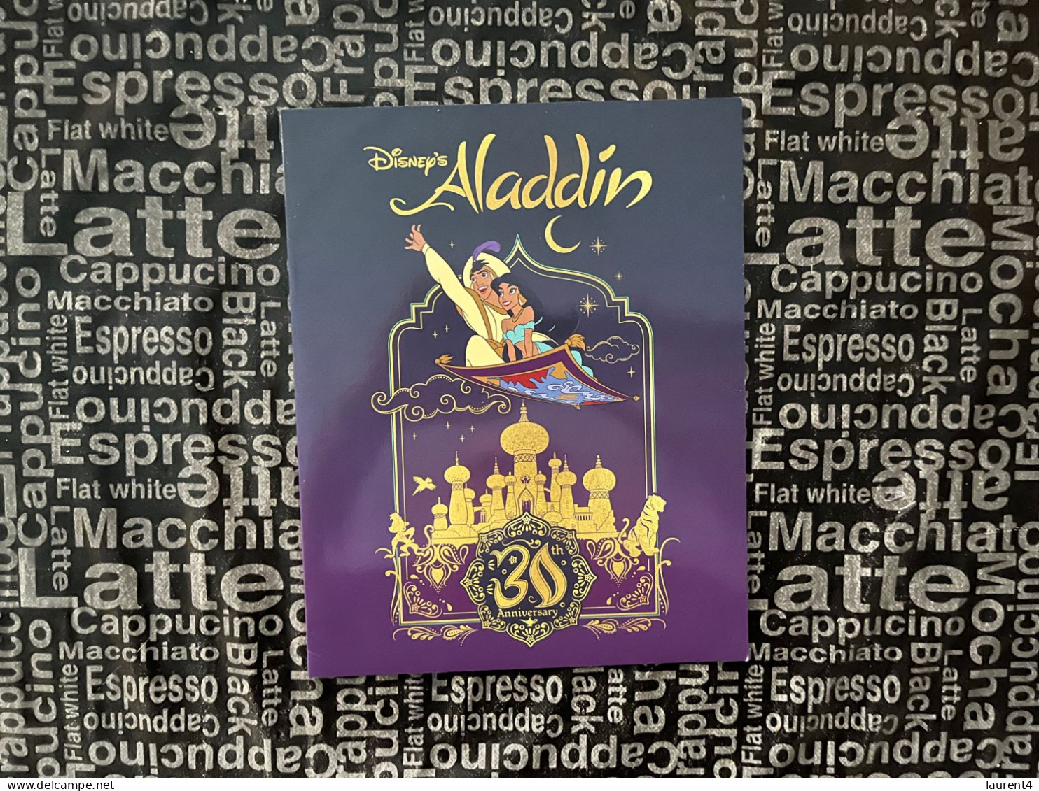 (folder 17-3-2024) Australia Post - Disney Aladdin - Presentation Pack (no Stamps) + 1 Cover - Presentation Packs