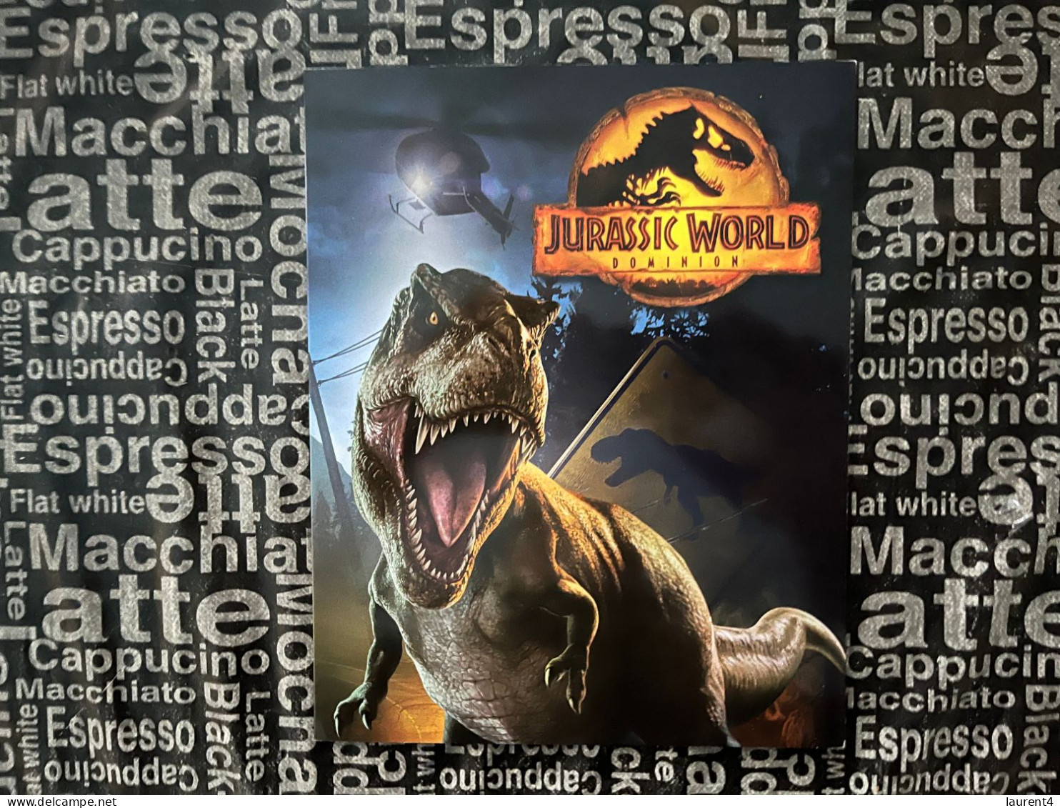 (folder 17-3-2024) Australia Post - Jurassic World Dominion - Presentation Pack (no Stamps - With Stickers) + 1 Cover - Presentation Packs